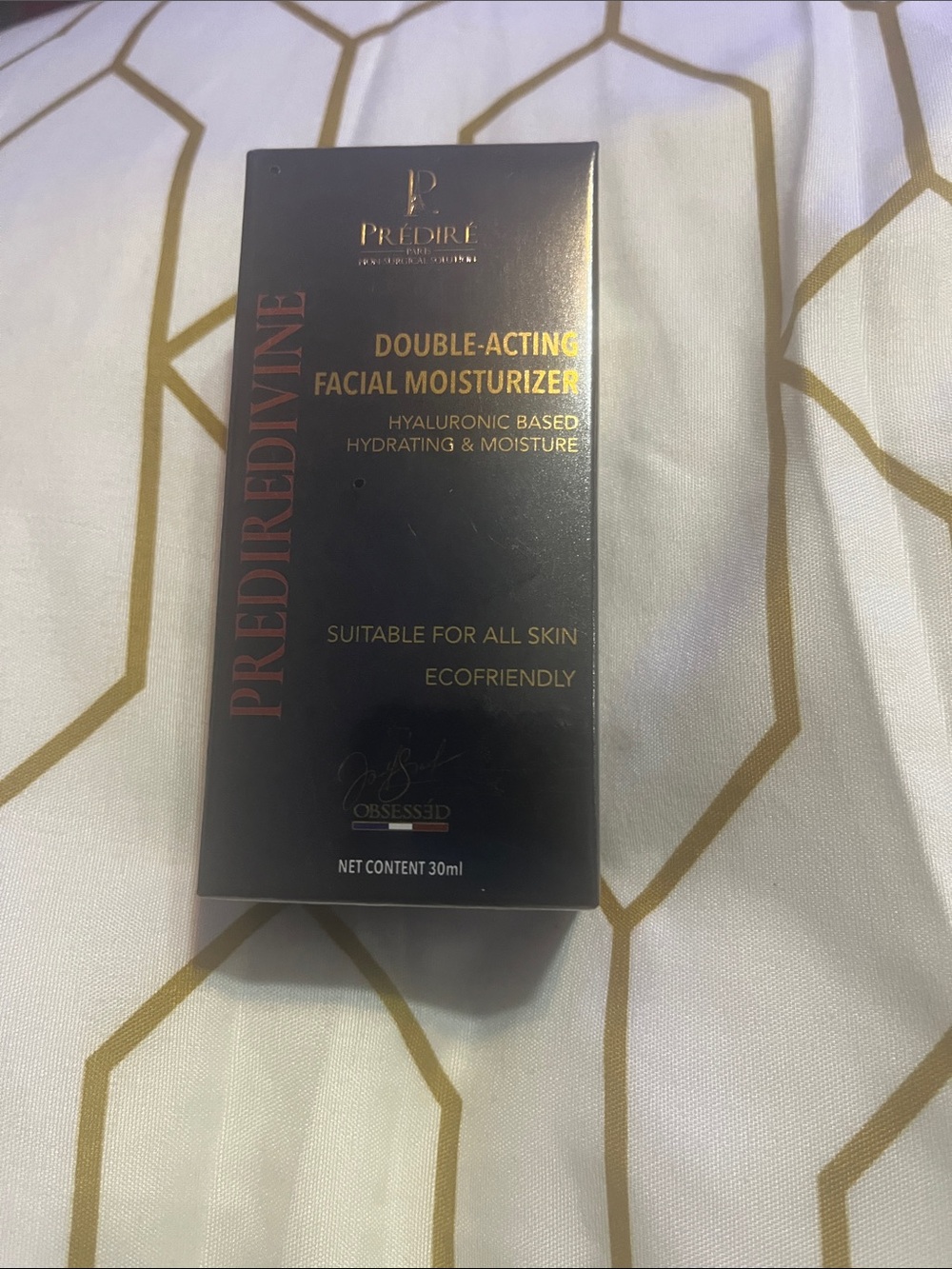 New Predire Devine Double-Acting Facial Moisturizer - Hyaluronic Based